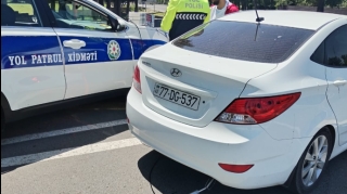 Oğuzda havanı çirkləndirən avtomobillərin sürücüləri cəzalandırıldı  - FOTO