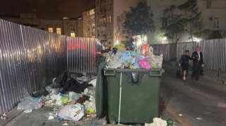Bakının mərkəzində zibillik - FOTO 
