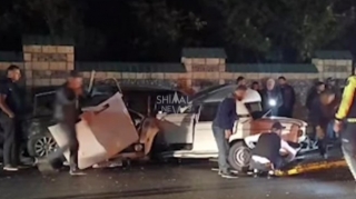 Qəbələdəki qəzanın anbaan görüntüləri - VİDEO