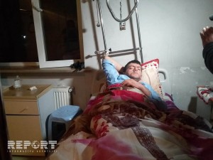 Bərdədə 33 yaşlı piyadanı avtomobil vurub - FOTO