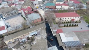 Binəqədidə 5 qəsəbədə 30 km küçə və yol təmir edilir - FOTO