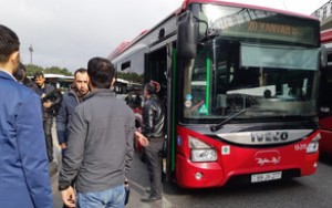 “BakuBus”ın avtobusu “Jiquli”yə çırpılıb