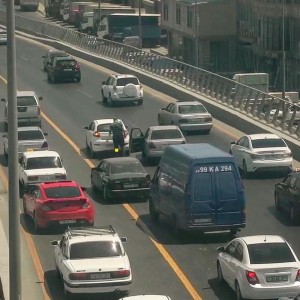 Ziya Bünyadov prospektində qəza  - FOTO