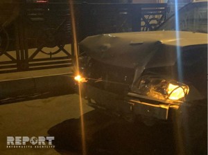 Sabunçu rayonunda yol qəzasında bir nəfər xəsarət alıb - FOTO