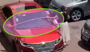 Siz hələ belə dəqiq qadın sürücüyə rast gəlməmisiniz - VİDEO