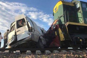 Rusiyada qatar mikroavtobusla toqquşdu:                              xəsarət alanlar var