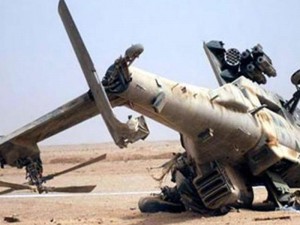 Hərbi helikopter qəzaya uğradı: 20 yaralı