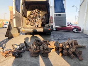 Avtomobil ehtiyat hissələri keçirmək istəyən şəxs saxlanılıb