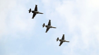 "Şahinlərin Görüşü-2026": Təyyarə və helikopterlərin uçuşları həyata keçirilib - FOTO