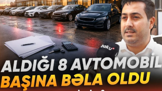 Səkkiz avtomobil götürdü, sonra ŞOK YAŞADI:  Hər maşına dörd min manat cərimə - VİDEO 