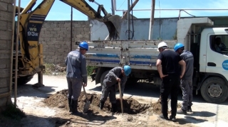 Xəzər rayonunda su təchizatna dair görülən işlər - VİDEO 