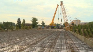 Tərtər çayı üzərində yeni körpünün inşası bitmək üzrədir – FOTO + VİDEO