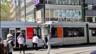 İki tramvay toqquşub, 27 nəfər yaralanıb 