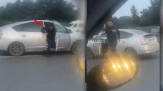Bakı-Sumqayıt yolunda sərnişini bıçaqlayan taksi sürücüsü tutulub  - VİDEO - YENİLƏNİB