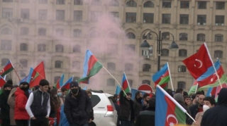 Bakıda Laçın üçün qurbanlar kəsildi  - VİDEO