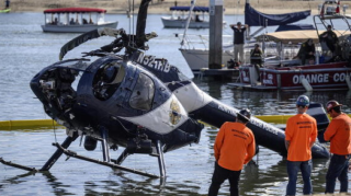 Kaliforniyada helikopter qəzaya uğradı 
