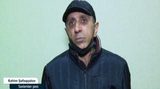 Keçmiş məhkum “Kalaşnikov”la tutulub - VİDEO 