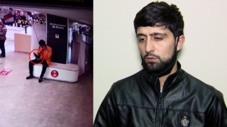 Bakıda məşhur mağazalardan oğurluq edən şəxs tutuldu  - VİDEO