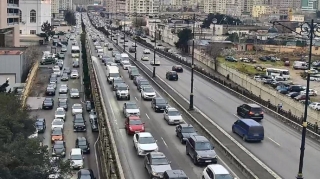 Paytaxtın bu yollarında tıxac var - SİYAHI 