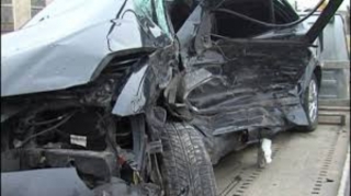 Qobustanda "Kia" "Kamaz"a çırpıldı; 1 ölü, 3 yaralı  