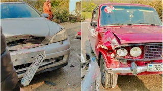 Qəbələdə “Opel” və “VAZ” toqquşdu   - VİDEO
