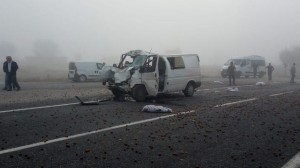 Rayona qoz satmağa gedənlər dəhşətli QƏZAYA DÜŞDÜ: 1 ölü, 2 yaralı - VİDEO