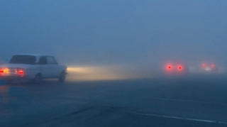 Bakı–Şamaxı–Yevlax yolunda duman var - Sürücülərin diqqətinə! - FOTOLAR 