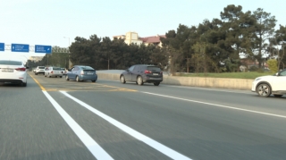 Avtobus zolağı çəkiləndən sonra Bakı-Sumqayıt yolunda vəziyyət necədir? - VİDEO 