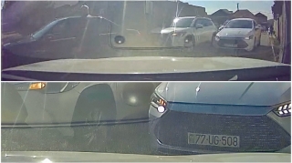 Qırmızı işıqdan yayınan sürücü əks yola çıxıb qarşıdan gələnlərə maneə yaratdı   - VİDEO