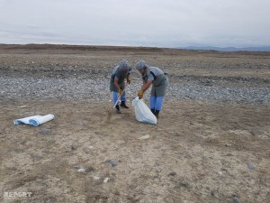 Ağdamda ermənilər tərəfindən axıdılan mina zərərsizləşdirilib - FOTO
