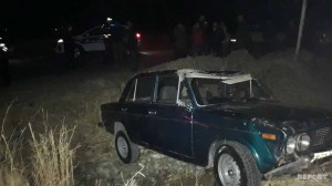 Tovuzda avtomobil aşdı, xəsarət alan var