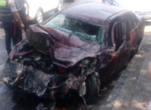 Bakıda avtobusla "Opel" toqquşdu: ölən və yaralananlar var - FOTO