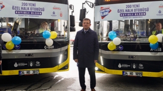 İstanbul avtobuslarında İmamoğlu qadağası 