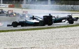 “Formula-1”də qəza - Liderlər yarışdan çıxdı