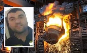 Poladəritmə zavodunda dəhşətli inthar: özünü 1600 istiliyi olan qazanın içinə atdı