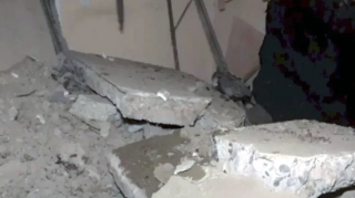 Goranboyda binada mənzilin döşəməsi çöküb, xəsarət alanlar var - FOTOLAR - VİDEO 