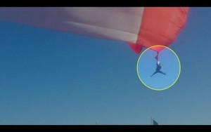 Bayraq əsgəri havaya uçurdu – VİDEO