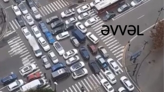 Sürücülərin yaratdığı süni tıxac; yol hərəkəti qaydalarını pozanda belə olur – EKSPERT RƏYİ – VİDEO 