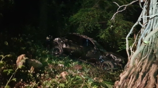 “Hyundai” dərəyə düşdü:  3 nəfər ölüb - FOTO 
