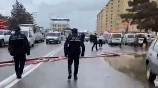 Sabunçuda baş vermiş yanğın nəzarət altındadır - DİN  - FOTO