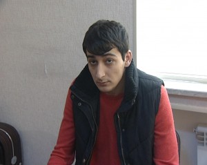 Müştərini qarət edən taksi sürücüsü tutuldu - FOTO