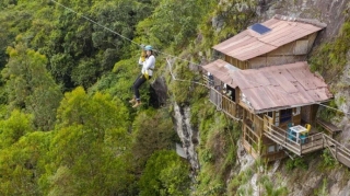 "Havada otel"  - Bura iplə qalxırlar...  - FOTO