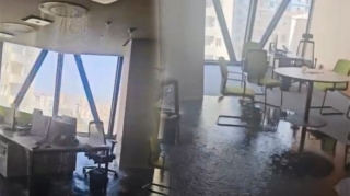 Gömrük Komitəsində otağı su basdı - VİDEO  - YENİLƏNİB