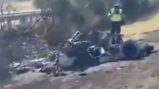 Jotanın qardaşı ilə həlak olduğu qəza yerindən - VİDEO