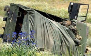 Hərbi maşın aşdı: 3 türk əsgər yaralandı