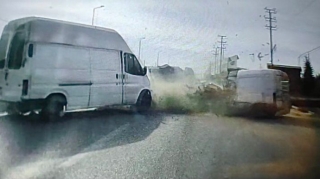 Bakıda "protiv" çıxan "Ford" avtomobili vurdu:  sürücü hadisə yerində öldü - ANBAAN VİDEO 