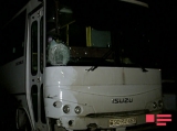 Bakıda avtobus piyadanı vurub öldürüb - FOTO