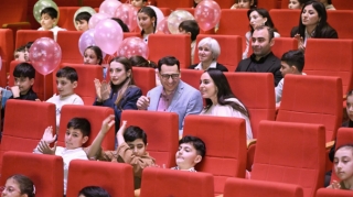 Prezidentin ailə üzvləri premyeranı izləyiblər - FOTOLAR 