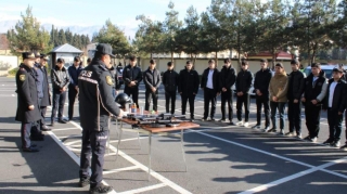 Gələcəyin polis zabitləri ilə görüş keçirildi - FOTOLAR 