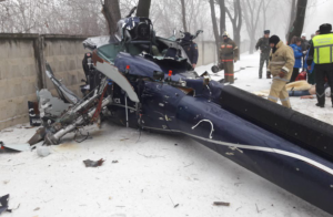 Vertalyot sanatoriyaya düşdü: 1 ölü - FOTO